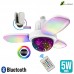 Lâmpada Caixa de Som Bluetooth RGB XC-GL-03A X-Cell